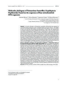 Ann. soc. entomol. Fr. (n.s.), 2008, 44 (1) : 1-36  ARTICLE