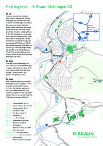 Schwarzenberg  Getting here – B. Braun Melsungen AG e