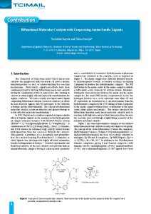 Organometallic chemistry / Transfer hydrogenation / Hydrogenation / Diphenylethylenediamine / Non-innocent ligand / Ryōji Noyori / Ruthenium(III) chloride / Chemistry / Chemical engineering / Hydrogen