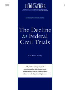 Government / Law / Criminal procedure / Juries / Legal professions / Legal procedure / Jury trial / United States federal judge / Bench trial / Alternative dispute resolution / Judge / Lay judge