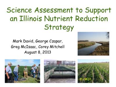Environmental science / Water pollution / Embarras River / Vermilion River / Drainage basin / Fertilizer / Nonpoint source pollution / Water quality / Geography of Illinois / Water / Illinois