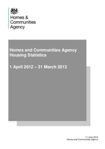 Housing statistics June 2013