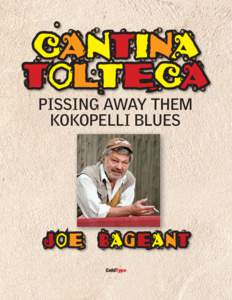 cantina tolteca Pissing away them Kokopelli blues  Joe Bageant