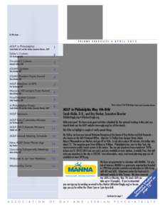 Sexual orientation and medicine / Association of Gay and Lesbian Psychiatrists / Jack Drescher / Homosexuality / Barbara Gittings / John E. Fryer / Gender / Human sexuality / Sexual orientation