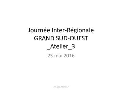 Journée Inter-Régionale GRAND SUD-OUEST _Atelier_3 23 maiJIR_GSO_Atelier_3