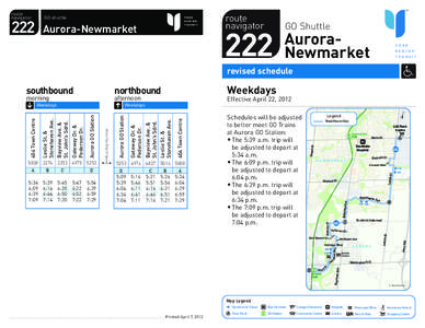Newmarket GO Station / Aurora GO Station / Newmarket /  Ontario / York Region Transit / Ontario / Provinces and territories of Canada / Greater Toronto Area