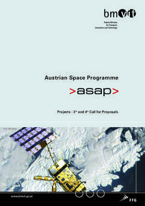 ASAP Weltraumprogramm - Projekte der 3. und 4. Ausschreibung
