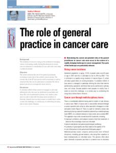 THEME chronic disease management	 Geoffrey K Mitchell MBBS, PhD, FRACGP, FAChPM, is Associate Professor and PHC RED Senior Research Fellow, Discipline of General Practice, University of Queensland. [removed]