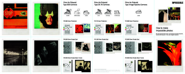 Films for Polaroid Type 600 Cameras SLRBox Camera