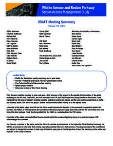 Land transport / Northern Virginia / Reston /  Virginia / Transportation planning / Walking / Rocky Mountain Association of Geologists / Segregated cycle facilities / Fairfax County /  Virginia / Pedestrian / Transport / Baltimore–Washington metropolitan area / Washington metropolitan area