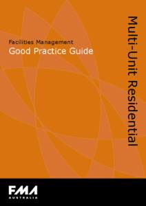 Multi-Unit Residential  Good Practice Guide