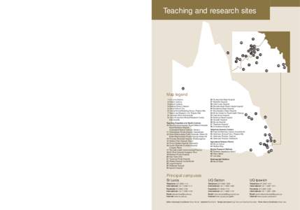 Annual Report[removed]Teaching and research sites Communication objectives