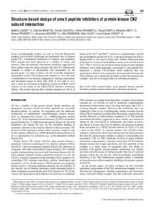 Signal transduction / Protein structure / Cell biology / Molecular biology / Protein kinase A / Bimolecular fluorescence complementation / Protein subunit / Peptide / Protein kinase C / Biology / Protein kinases / Biochemistry