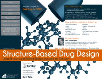 Medicinal chemistry / Drug discovery / Pharmacology / Bioinformatics / Clinical research / Drug design / G protein-coupled receptor / Virtual screening / Structural genomics / Biology / Pharmaceutical sciences / Science