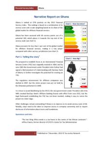 Financial Secrecy Index  Ghana Narrative Report on Ghana Ghana is ranked at 57th position on the 2013 Financial