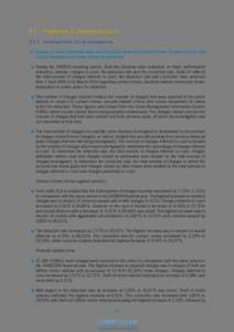 9.3	 Programme 3: Detective Services 9.3.1	 Subprogramme: Crime Investigations (a)	Charges to Court, Detection Rate and Conviction Rate for Contact Crimes, Property Crimes and Crimes Dependent on Police Action for Detec