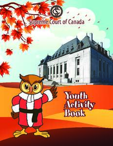 Supreme Court of Canada  Youth Activity Book