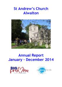 St Andrew’s Church Alwalton Annual Report January – December 2014