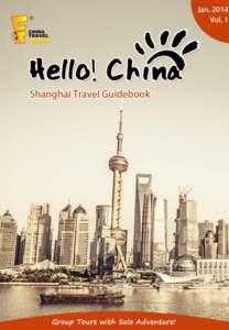 Shanghai Overview Shanghai, also known as Hu, is the largest and most prosperous city in China. As one of the main port cities in China, hundreds of foreign travelers arrived at Shanghai to start their trips in China. I