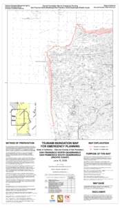 California Emergency Management Agency California Geological Survey University of Southern California Tsunami Inundation Map for Emergency Planning San Francisco North Quadrangle/San Francisco South Quadrangle (Pacific C