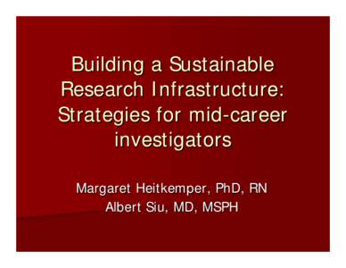 Is it necessary to have a sustainable palliative care research program at your institution at this time?