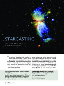 STARCASTING BY S. BUSINGER, R. MCLAREN, R. OGASAWARA, D. SIMONS, AND R. J. WAINSCOAT T