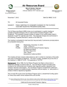 California Air Resources Board / HTML / Air pollution in California / Carl Moyer Memorial Air Quality Standards Attainment Program / Computing