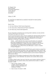 Intellectual property law / Business / Monopoly / General Agreement on Tariffs and Trade / Doha Declaration / Agreement on Trade-Related Aspects of Intellectual Property Rights / James Love / Anti-Counterfeiting Trade Agreement / Patent / International trade / World Trade Organization / International relations