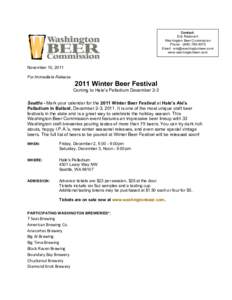 Beer in the United States / Redhook Ale Brewery / Beer / Ontario Craft Brewers / World Beer Cup