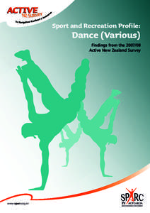 Sport and Recraetion Profile: Dance (Various)