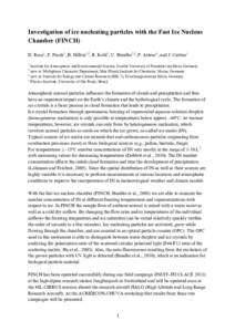 Phase transitions / Atmospheric thermodynamics / Particulates / Ice nucleus / Ice / CLOUD experiment / Aerosol / Nucleation / Freezing / Crystallization / Supersaturation / Precipitation