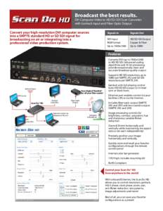 Terminology / Television technology / High-definition television / Video formats / Broadcast engineering / Serial digital interface / HDMI / Digital Visual Interface / Genlock / Television / Electronic engineering / Video signal