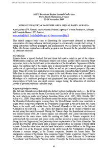 Extended Abstract: Subsalt Imagery Of The Dumre Area, Ionian Basin, Albania.  , #[removed])