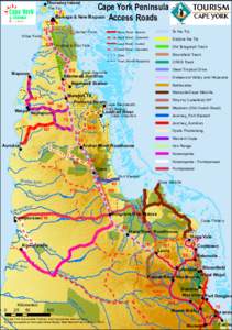 Geography of Oceania / Cape York Peninsula / Wujal Wujal /  Queensland / Kowanyama /  Queensland / New Mapoon /  Queensland / Mapoon /  Queensland / Bamaga /  Queensland / Pormpuraaw /  Queensland / Weipa /  Queensland / Far North Queensland / Geography of Australia / Geography of Queensland