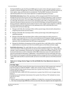 Public Draft, Bay Delta Conservation Plan: Chapter 3, Conservation Strategy (Sections 3.4, 3.5, and 3.6)