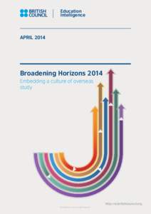 Education Intelligence APRIL[removed]Broadening Horizons 2014