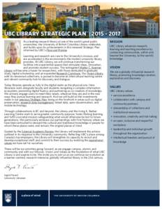 University of British Columbia / Librarian / British Columbia / Provinces and territories of Canada / Academic libraries