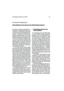 Forschungsjournal NSB, Jg. 23, Hans-Jürgen Arlt/Wolfgang Storz Krisenerlebnisse und Lernprozesse des Wirtschaftsjournalismus1