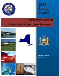 2009 Annual Report New York State Office of Homeland Security