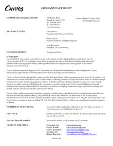 Microsoft Word - Company Fact Sheet _new.doc