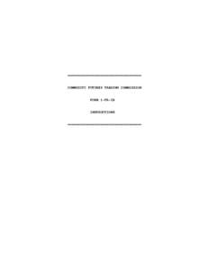 Commodity Futures Trading Commission / Net capital rule / SEC filings / U.S. Securities and Exchange Commission / Government / Futures contract / Financial statement / Securities Exchange Act / Financial regulation / Finance / United States securities law