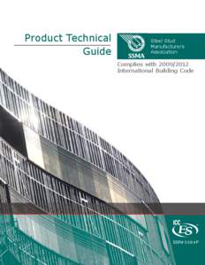 Product Technical Guide Steel Stud Manufacturers Association