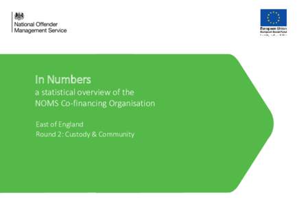 In Numbers a statistical overview of the NOMS Co-financing Organisation East of England Round 2: Custody & Community