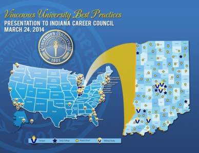 Purdue University / Indiana / North Central Association of Colleges and Schools / Vincennes University