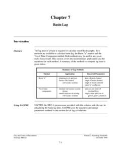 Hydraulic engineering / Earth / Manning formula / Hydrograph / Surface runoff / Open-channel flow / Sacramento River / Hydrology / Geography of California / Fluid mechanics