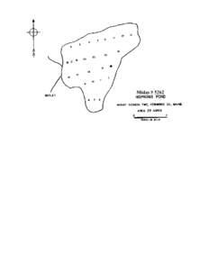 Taunton River Watershed / Maine / Lovewell Pond / Trickey Pond / Fish / Largemouth bass / Micropterus