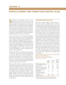 Capital Budget and Three-Year Capital Plan  61 chapter 4