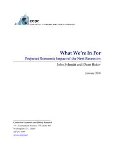 Macroeconomics / Unemployment / Late-2000s recession / Economy of the United States / Early 1990s recession / Business cycle / Depression / Early 2000s recession / Early 1980s recession / Recessions / Economics / Economic history