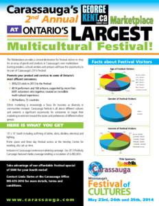 Carassauga’s 2nd Annual Marketplace  LARGEST