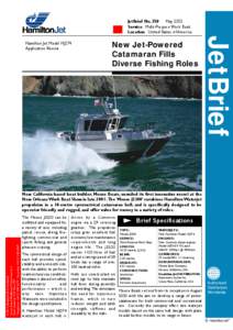 JetBrief No. 350 May 2002 Service: Multi-Purpose Work Boat